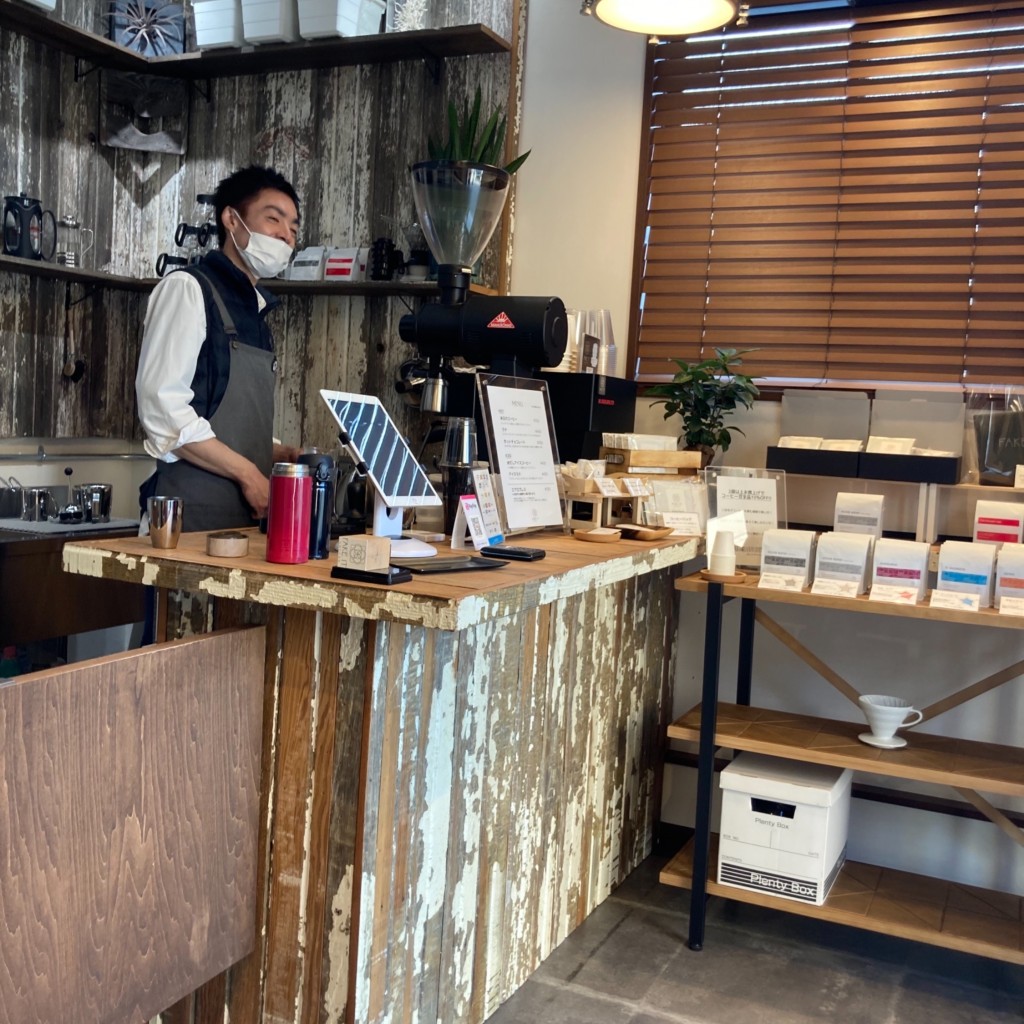 LINE-nasao1116さんが投稿した東比恵カフェのお店FAKE IT COFFEE/フェイク イット コーヒーの写真