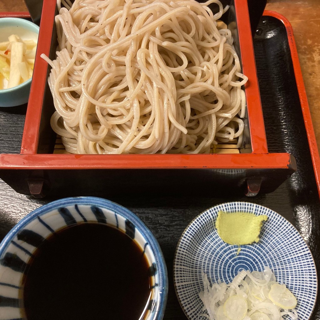 ユーザーが投稿したお蕎麦と丼の定食Aセット(かき揚げともりそば)の写真 - 実際訪問したユーザーが直接撮影して投稿した勝どきそば安べえの写真