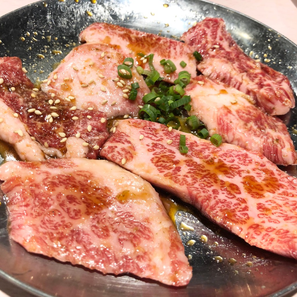 ユーザーが投稿した和牛上カルビの写真 - 実際訪問したユーザーが直接撮影して投稿した片倉町焼肉味ん味ん 片倉店の写真