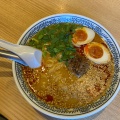 白胡麻担々麺 - 実際訪問したユーザーが直接撮影して投稿した中央ラーメン専門店丸源ラーメン 松山中央通り店の写真のメニュー情報