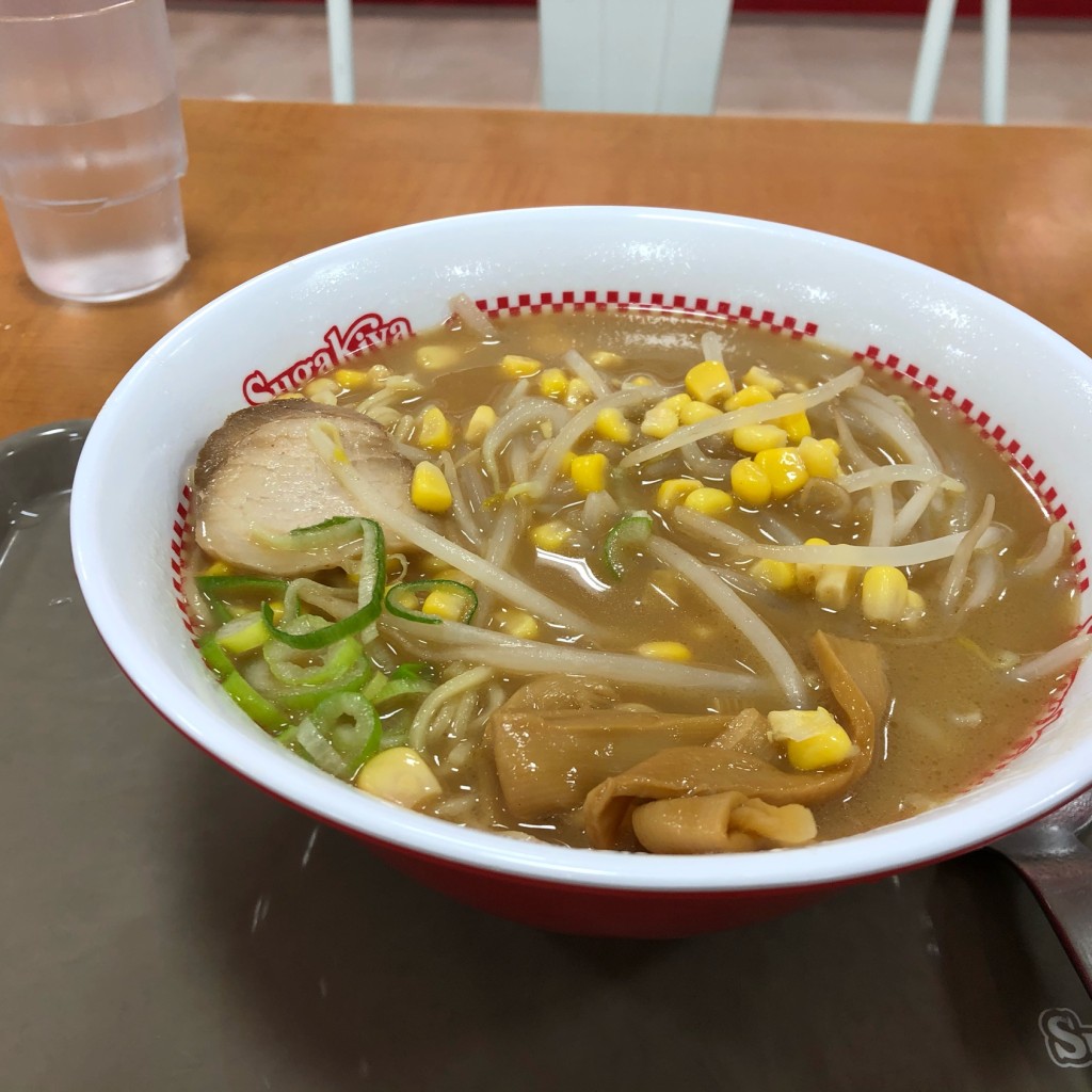 ユーザーが投稿した味噌ラーメンの写真 - 実際訪問したユーザーが直接撮影して投稿した西田崎ラーメン専門店スガキヤ MEGAドン・キホーテUNY武豊店の写真