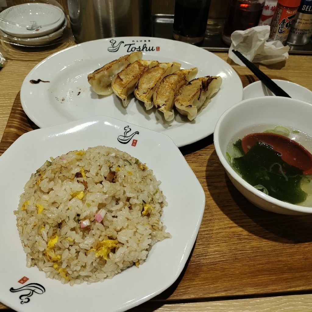 ユーザーが投稿したBセットの写真 - 実際訪問したユーザーが直接撮影して投稿した諏訪中華料理れんげ食堂Toshu 二子新地店の写真