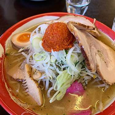 実際訪問したユーザーが直接撮影して投稿した飯坂町ラーメン / つけ麺やまがた辛味噌らーめん 絆 福島飯坂店の写真