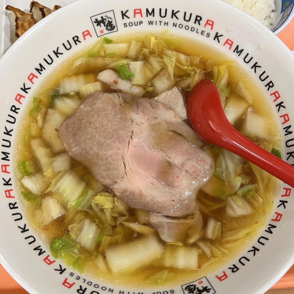 ユーザーが投稿したラーメンの写真 - 実際訪問したユーザーが直接撮影して投稿した東川崎町ラーメン専門店どうとんぼり神座 神戸ハーバーランドumie店の写真