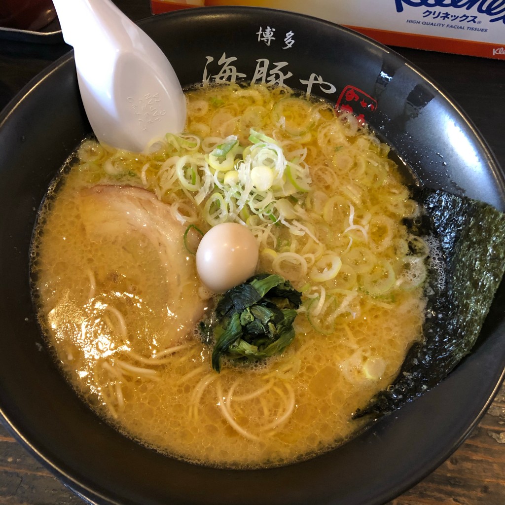 ユーザーが投稿したラーメンの写真 - 実際訪問したユーザーが直接撮影して投稿した友丘ラーメン専門店海豚やの写真