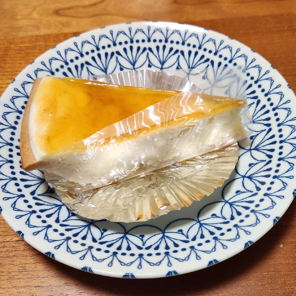 ユーザーが投稿したチーズケーキの写真 - 実際訪問したユーザーが直接撮影して投稿した若林ケーキアーモンド洋菓子店 若林支店の写真