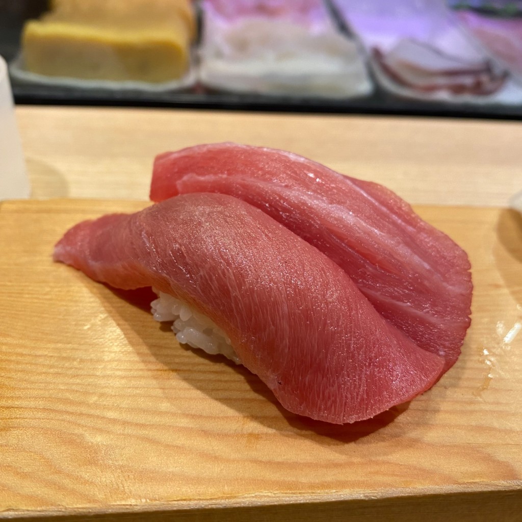 ユーザーが投稿したまぐろの写真 - 実際訪問したユーザーが直接撮影して投稿した難波寿司すしまる なんばウォーク店の写真