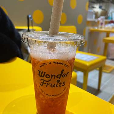 果琳 Wonder Fruits LINKS UMEDA店のundefinedに実際訪問訪問したユーザーunknownさんが新しく投稿した新着口コミの写真