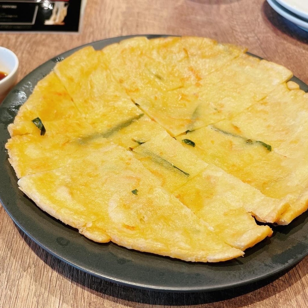 ユーザーが投稿したニラチヂミの写真 - 実際訪問したユーザーが直接撮影して投稿した西鶉韓国料理コリアンキッチンプチマン岐阜西鶉店の写真