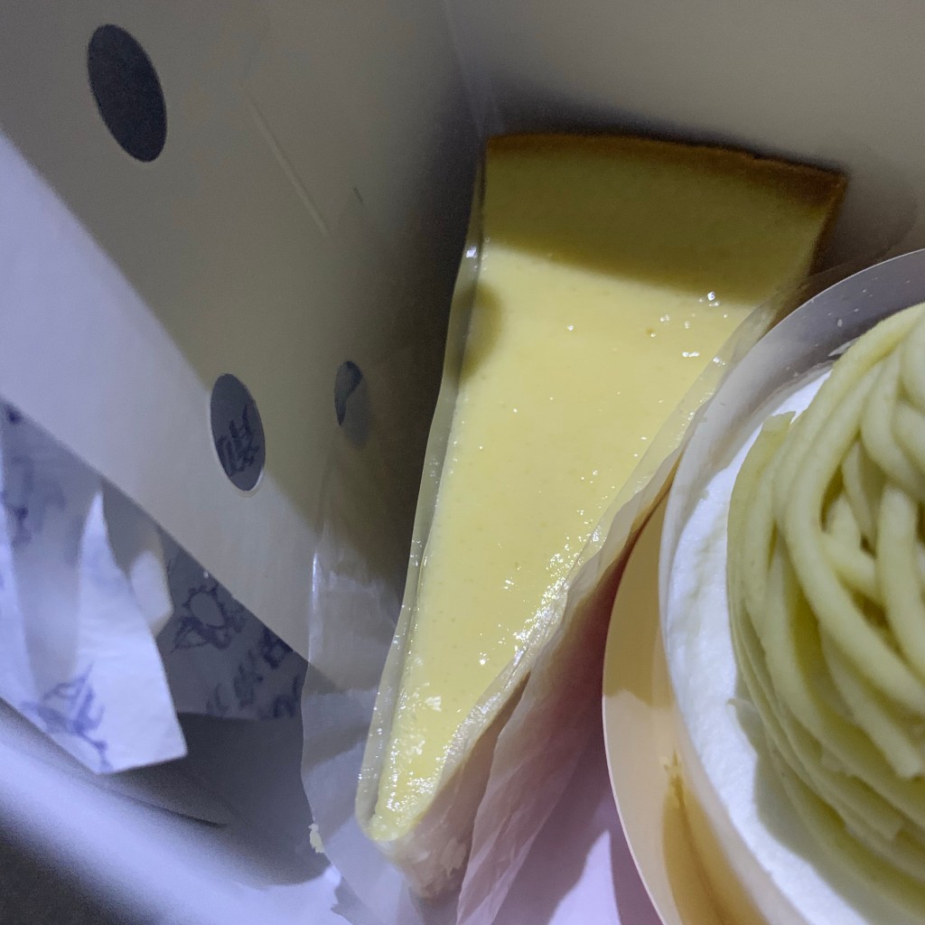 ユーザーが投稿したチーズタルトの写真 - 実際訪問したユーザーが直接撮影して投稿した東新町ケーキMINOVの写真