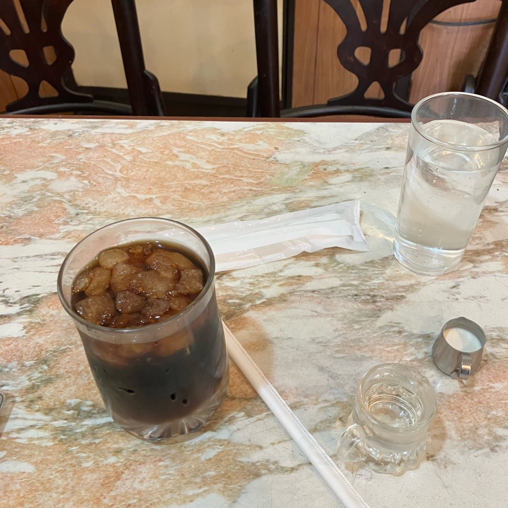 ユーザーが投稿したコーヒーの写真 - 実際訪問したユーザーが直接撮影して投稿した昭和町喫茶店喫茶ニューホワイトの写真