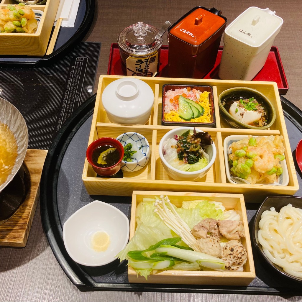 ユーザーが投稿した松花堂Lunchの写真 - 実際訪問したユーザーが直接撮影して投稿した幕張町しゃぶしゃぶゆず庵 幕張店の写真