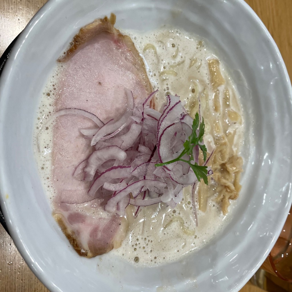 ユーザーが投稿したねつ鶏そばの写真 - 実際訪問したユーザーが直接撮影して投稿した国吉田ラーメン専門店麺や厨の写真