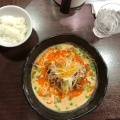 担担麺 - 実際訪問したユーザーが直接撮影して投稿した亀有担々麺たん担めん麺 炎真の写真のメニュー情報