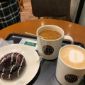 ハニーミルクラテ - 実際訪問したユーザーが直接撮影して投稿した東大泉カフェタリーズコーヒー 大泉学園店の写真のメニュー情報