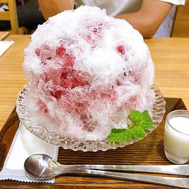 つづぅさんが投稿した大久保かき氷のお店かき氷店 ミゾレヤ/shaved ice & cafe mizoreyaの写真