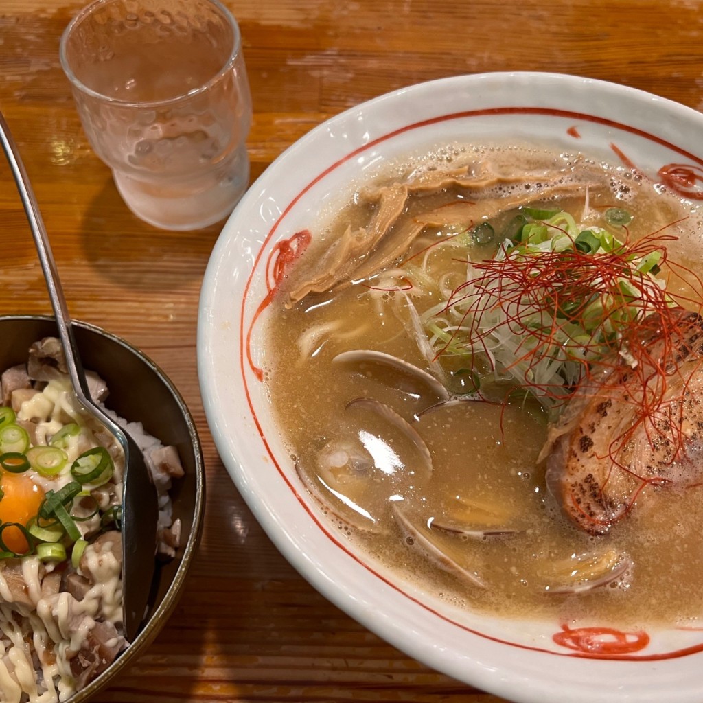 リトルちさんが投稿した篠ノ井西寺尾ラーメン / つけ麺のお店蕪村 篠ノ井店/ブソンの写真