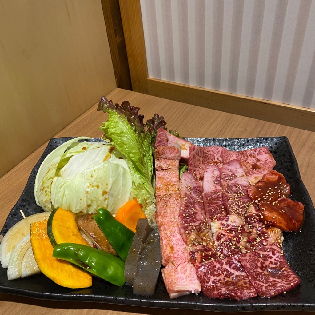 ユーザーが投稿した特選和牛盛合せの写真 - 実際訪問したユーザーが直接撮影して投稿した浜寺船尾町東肉料理肉料理 玉屋 本店の写真