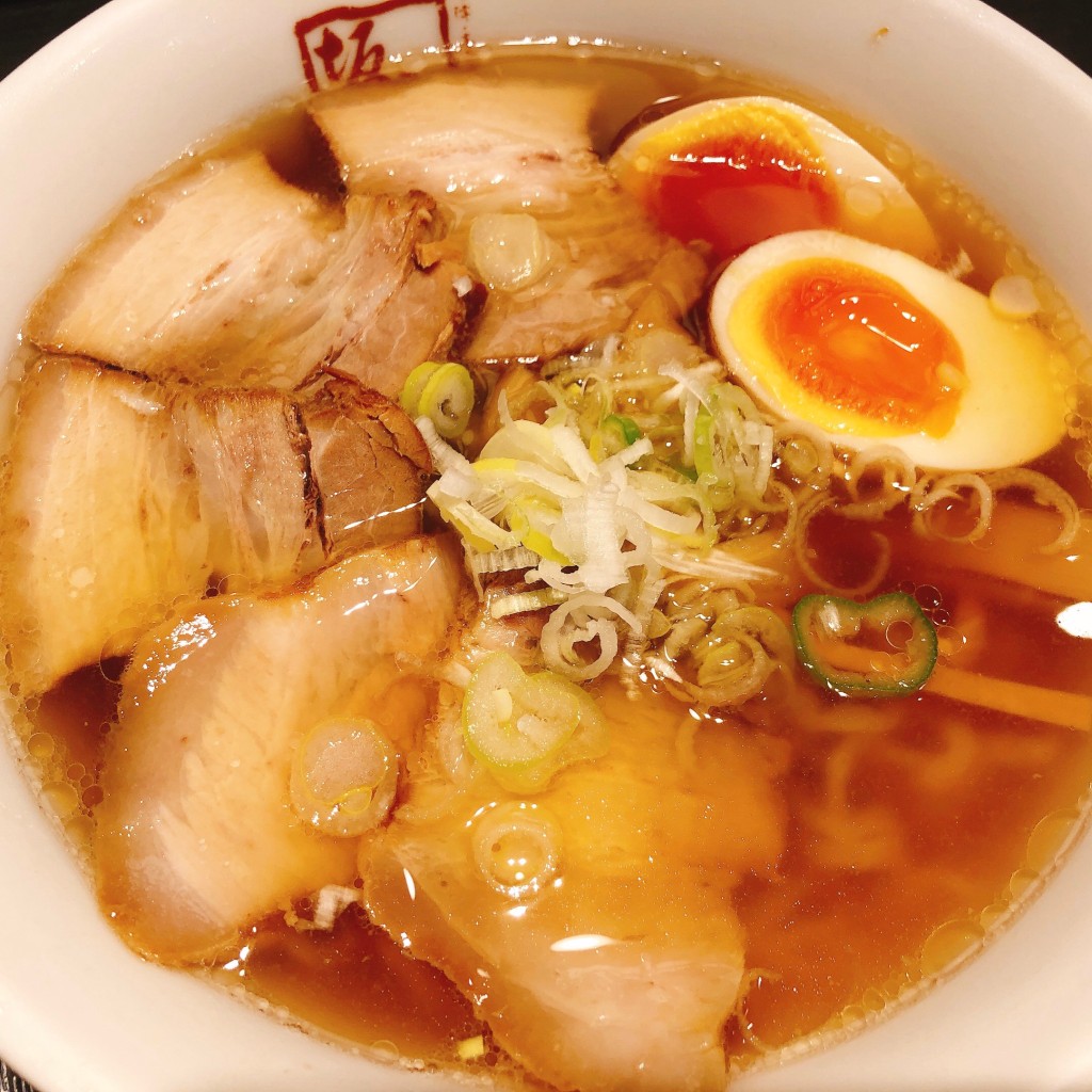 ユーザーが投稿した味玉ラーメンの写真 - 実際訪問したユーザーが直接撮影して投稿した大森北ラーメン専門店会津喜多方ラーメン 小法師 大森東口店の写真