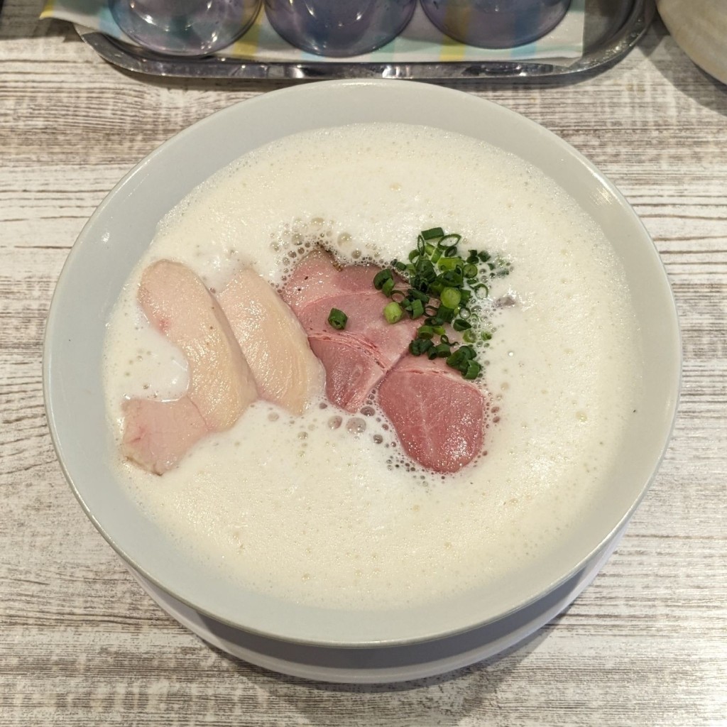 ユーザーが投稿した鶏白湯しおの写真 - 実際訪問したユーザーが直接撮影して投稿した瑞光ラーメン / つけ麺ラーメン家 あかぎの写真