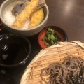 大海老天丼定食 - 実際訪問したユーザーが直接撮影して投稿した筑波そばそじ坊 熊谷ティアラ21店の写真のメニュー情報