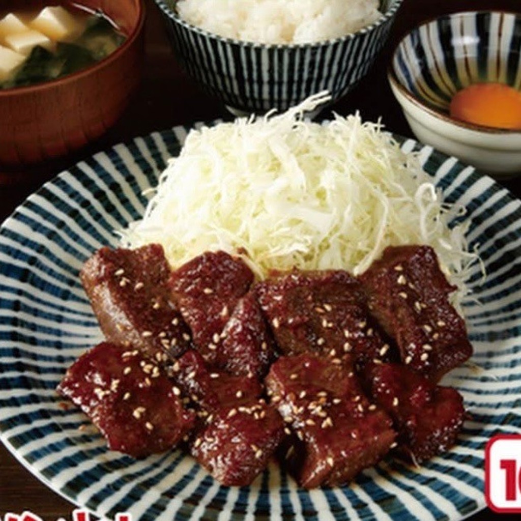 ユーザーが投稿した牛ハラミ焼肉定食の写真 - 実際訪問したユーザーが直接撮影して投稿した大深町ステーキニューワクラ LINKS UMEDA店の写真