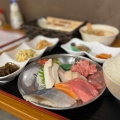 刺身定食 - 実際訪問したユーザーが直接撮影して投稿した日の出町定食屋1598食堂の写真のメニュー情報