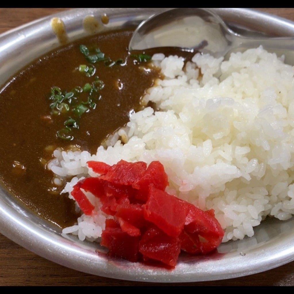 ユーザーが投稿したカレーライスの写真 - 実際訪問したユーザーが直接撮影して投稿した湯神子うどんそうめん 金龍 湯神子店の写真