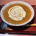 カレーうどん - 実際訪問したユーザーが直接撮影して投稿した内ケ島町和食 / 日本料理成花の写真のメニュー情報