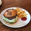 Lunchハンバーガー - 実際訪問したユーザーが直接撮影して投稿した西本郷町カフェGABURIの写真のメニュー情報