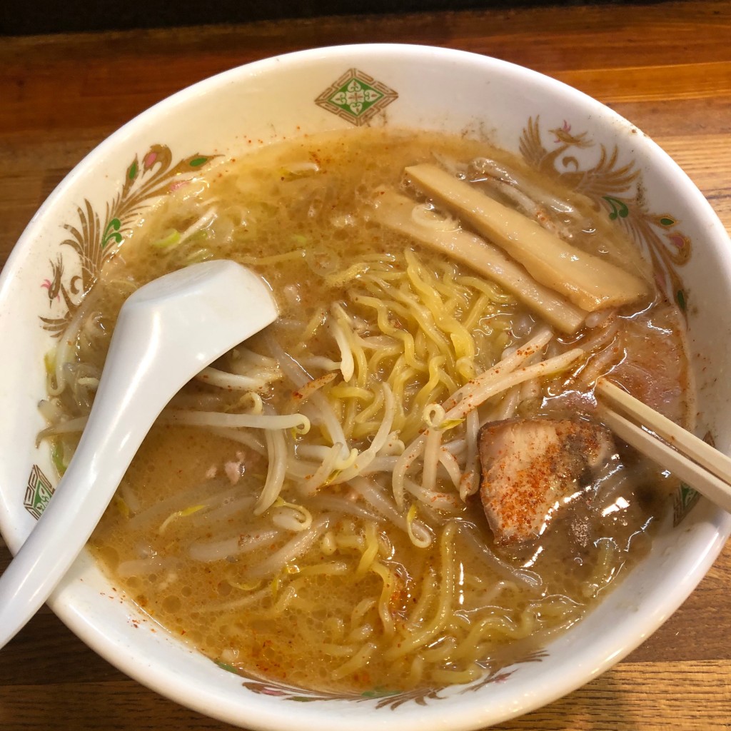 ユーザーが投稿した味噌ラーメンの写真 - 実際訪問したユーザーが直接撮影して投稿した六本木ラーメン専門店天鳳の写真