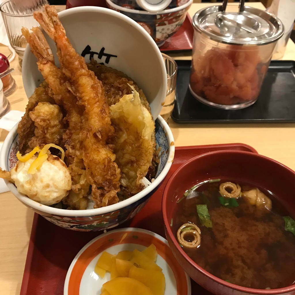 ユーザーが投稿した海老二本丼の写真 - 実際訪問したユーザーが直接撮影して投稿した栄丼ものえびのや サカエチカ店の写真