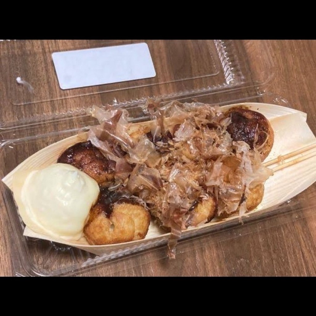 ユーザーが投稿した甘口たこ焼きの写真 - 実際訪問したユーザーが直接撮影して投稿した祖母井お好み焼き富次郎 芳賀店の写真