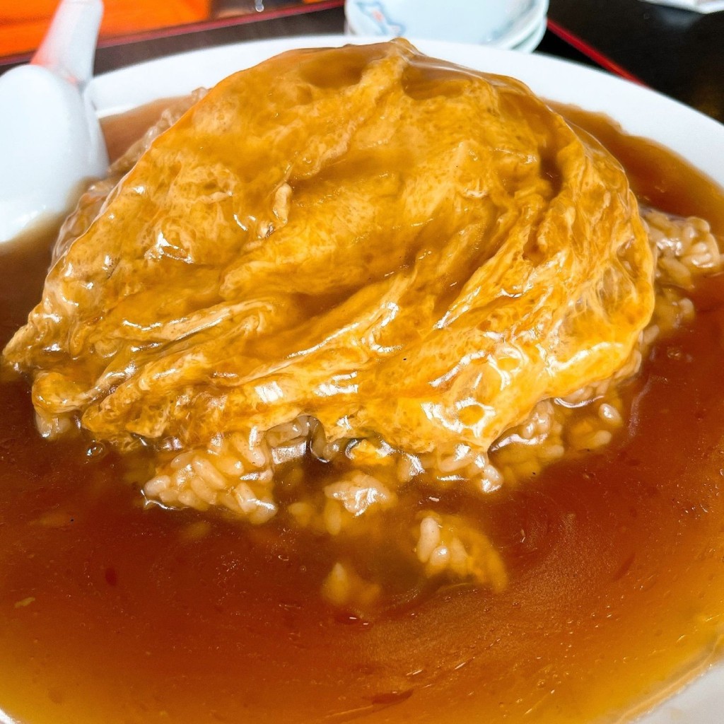 ユーザーが投稿した天津チャーハンの写真 - 実際訪問したユーザーが直接撮影して投稿した有田町中華料理中華料理 楽春園の写真