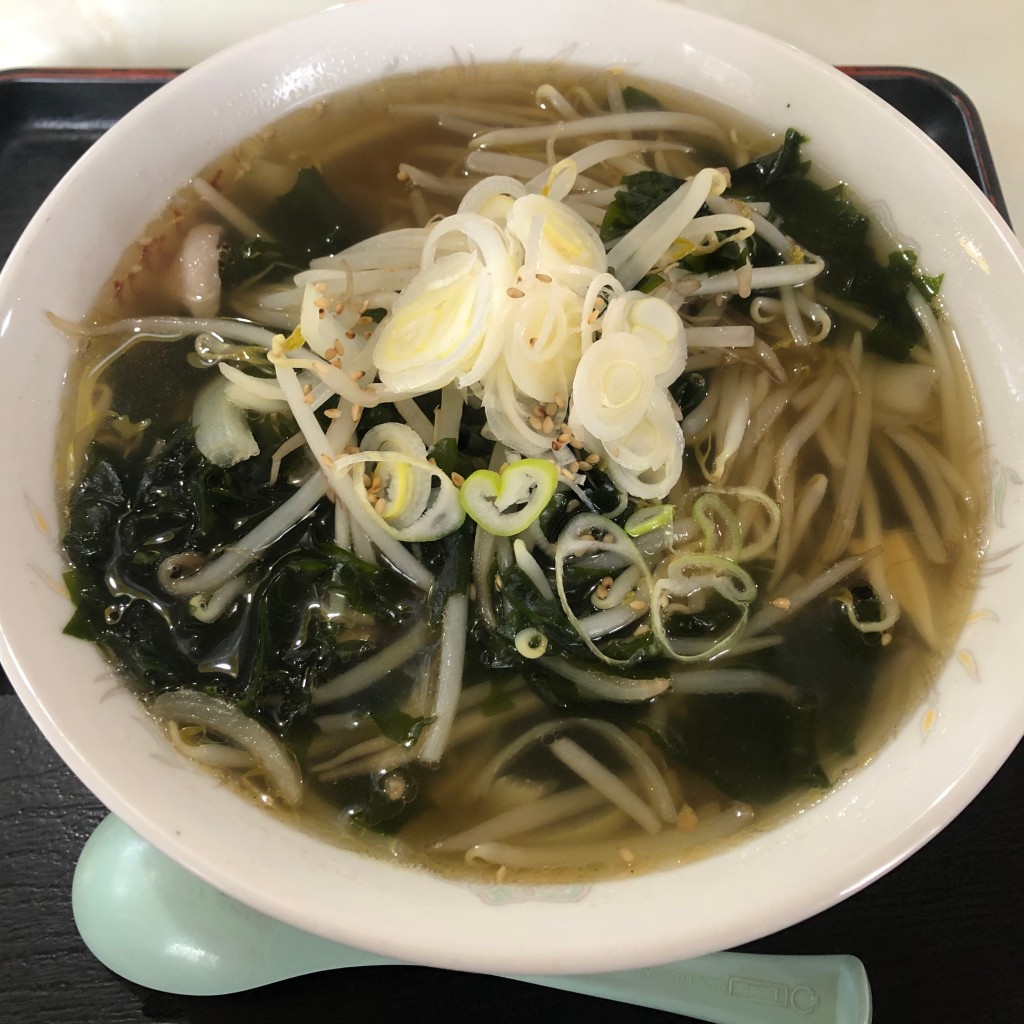 ユーザーが投稿したワカメラーメンの写真 - 実際訪問したユーザーが直接撮影して投稿した二日町定食屋七久保食堂の写真