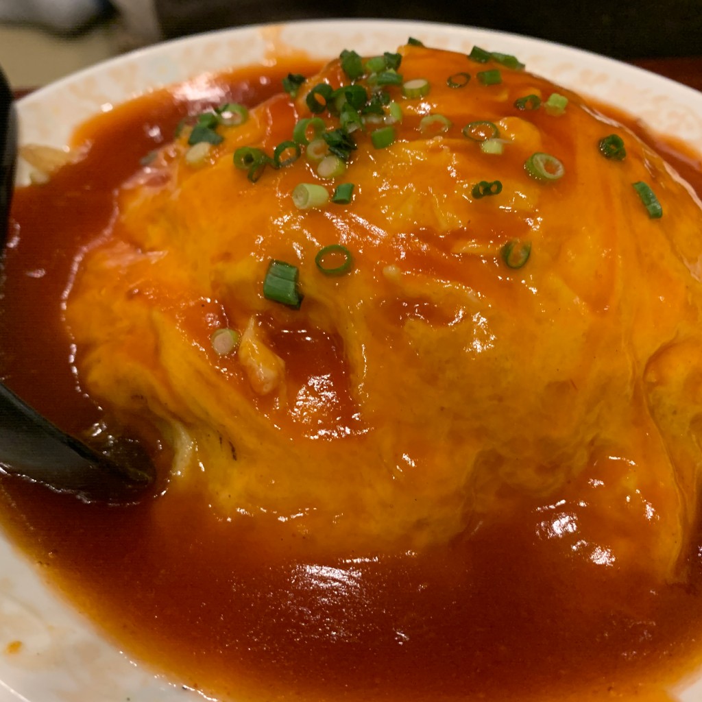 ユーザーが投稿したテンシン丼の写真 - 実際訪問したユーザーが直接撮影して投稿したお花茶屋中華料理海輝の写真