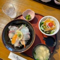 Lunch海鮮丼 - 実際訪問したユーザーが直接撮影して投稿した土堂魚介 / 海鮮料理かき左右衛門の写真のメニュー情報