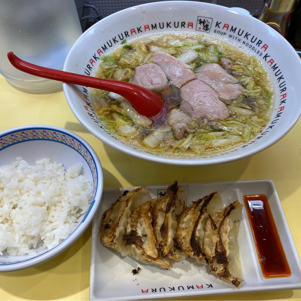 AYMKWKTさんが投稿した梅田ラーメン専門店のお店どうとんぼり神座 ルクア大阪店/ドウトンボリカムクラ ルクアオオサカテンの写真