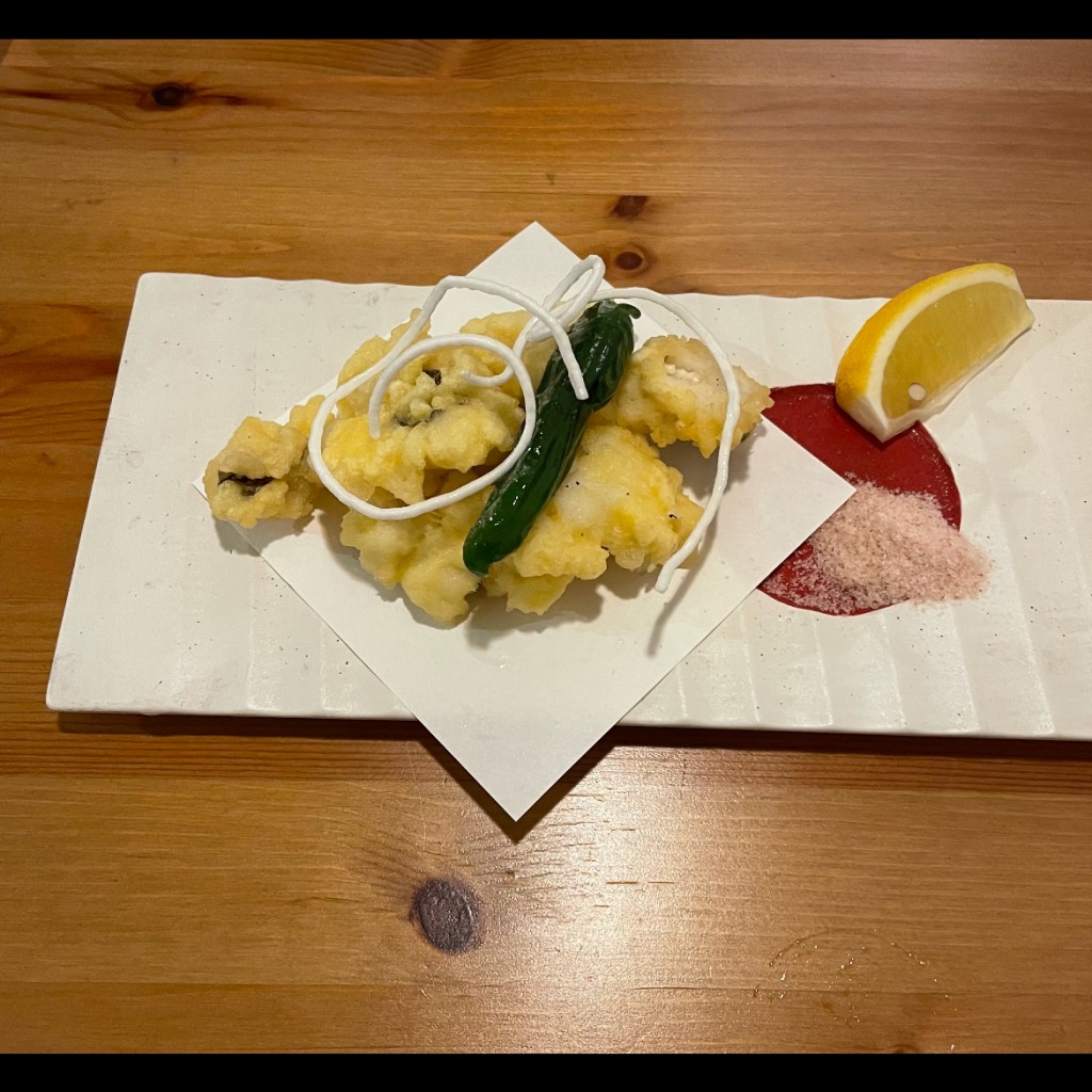 ユーザーが投稿した鱧の天ぷらの写真 - 実際訪問したユーザーが直接撮影して投稿した高花その他飲食店旬菜 ととやの写真