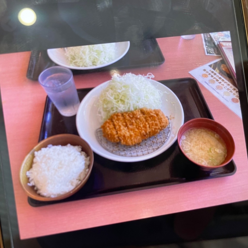 ユーザーが投稿した上定食の写真 - 実際訪問したユーザーが直接撮影して投稿した宮原町とんかつとんかつ 坂井精肉店 大宮ステラタウン店の写真