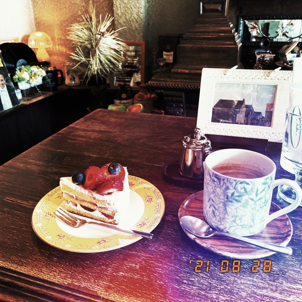 ユーザーが投稿した珈琲アメリカンの写真 - 実際訪問したユーザーが直接撮影して投稿した田中下柳町喫茶店柳月堂の写真