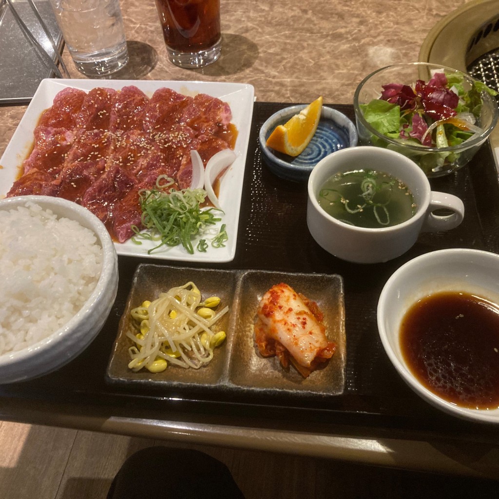ユーザーが投稿したまんぷくランチの写真 - 実際訪問したユーザーが直接撮影して投稿した川俣焼肉焼肉牛伝 東大阪店の写真