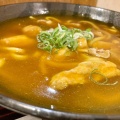 鶏肉カレーうどん - 実際訪問したユーザーが直接撮影して投稿した東塩小路町うどん味味香 京都ポルタ店の写真のメニュー情報