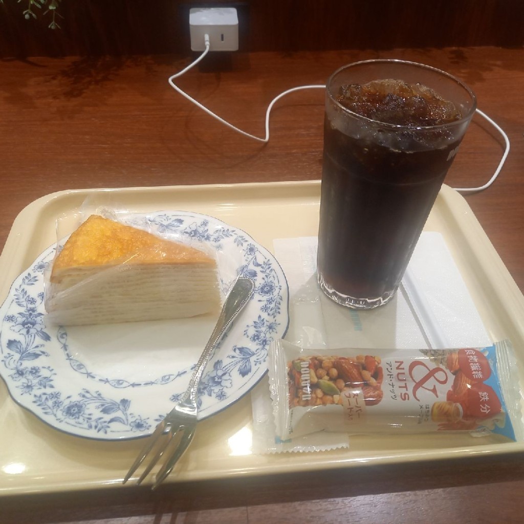 ユーザーが投稿したMケーキセットの写真 - 実際訪問したユーザーが直接撮影して投稿した小豆沢カフェドトールコーヒーショップ 志村坂上店の写真