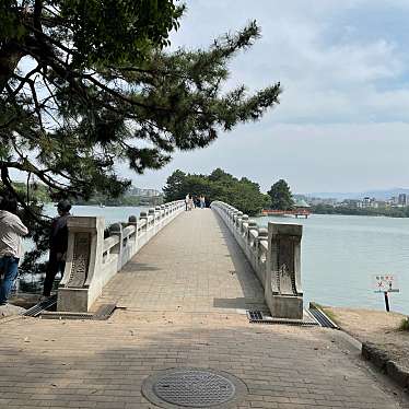 実際訪問したユーザーが直接撮影して投稿した大濠公園橋観月橋の写真