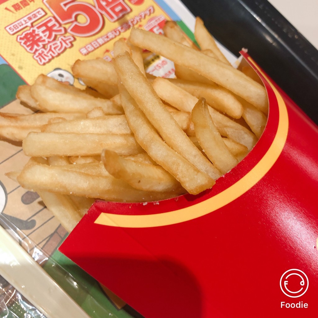 ユーザーが投稿したマックフライポテトの写真 - 実際訪問したユーザーが直接撮影して投稿した西心斎橋ファーストフードマクドナルド 西心斎橋店の写真