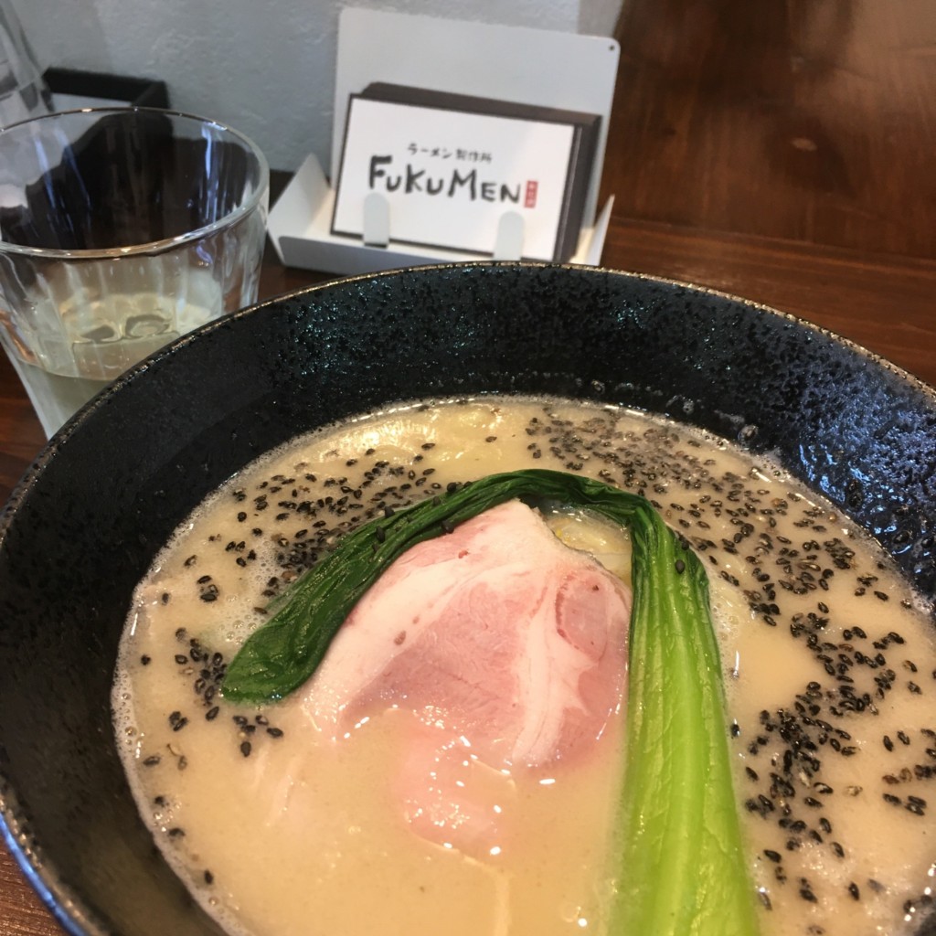 ユーザーが投稿したFukumenラーメン(あっさり)の写真 - 実際訪問したユーザーが直接撮影して投稿した曰佐ラーメン専門店ラーメン製作所 FUKUMENの写真