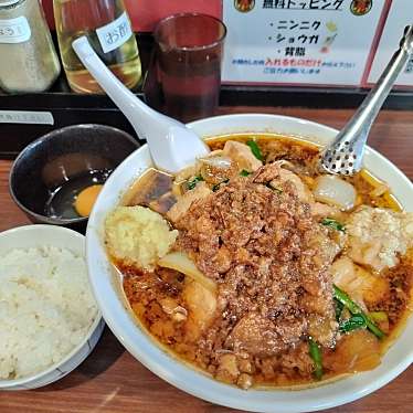 実際訪問したユーザーが直接撮影して投稿した箱田ラーメン専門店元祖スタミナ満点らーめん すず鬼 熊谷うえちゃん店の写真