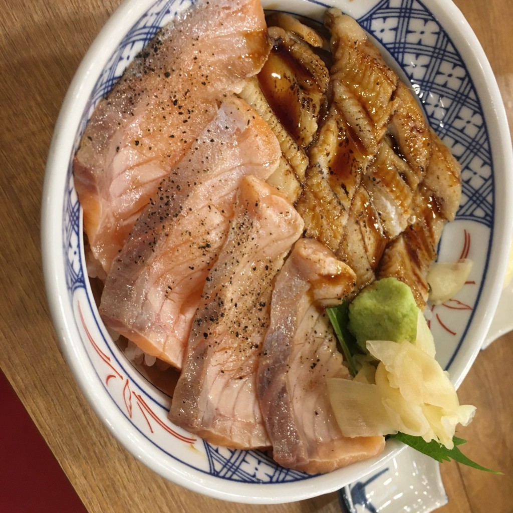 ユーザーが投稿したマグロづけ丼の写真 - 実際訪問したユーザーが直接撮影して投稿した溝口居酒屋磯丸水産 溝の口駅前店の写真