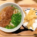 肉ごぼう天うどん - 実際訪問したユーザーが直接撮影して投稿した春吉そばかまわんの写真のメニュー情報